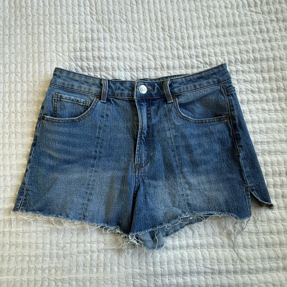No Boundaries Blue Jean Shorts
